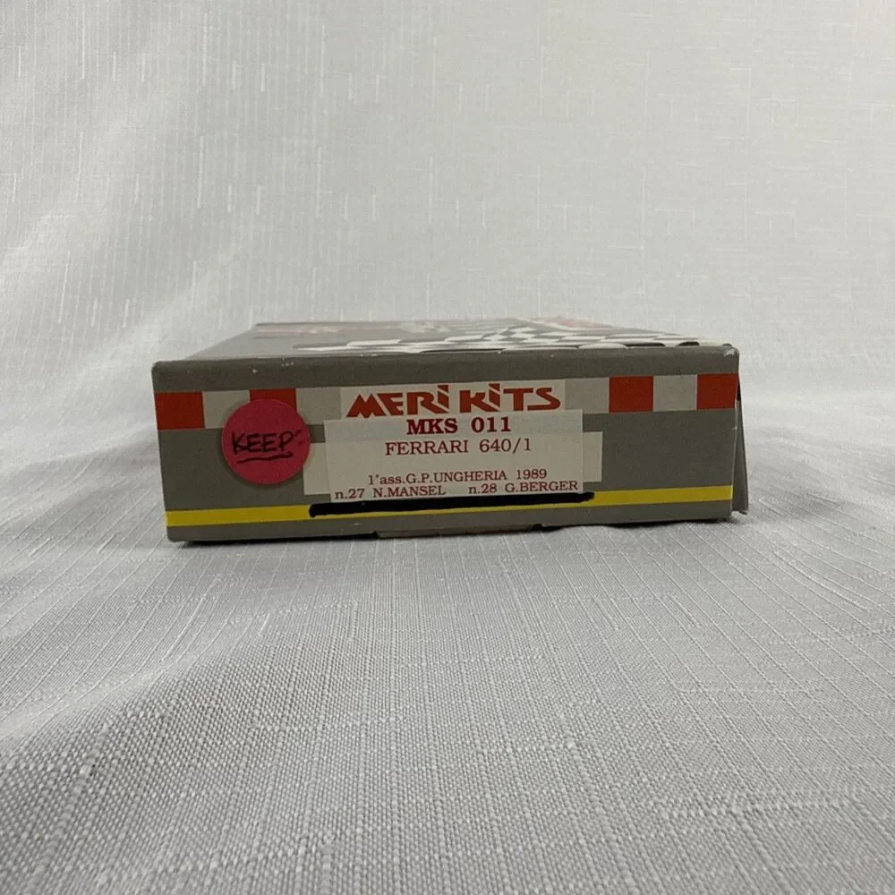 MERIKITS 1:43 1989 Ferrari 640/1 G.P Ungheria #MKS011